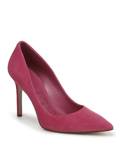 Sam Edelman Hazel Pointed Toe Pump In Purple