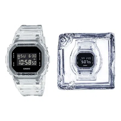 Casio G-shock Square 'white' In Black