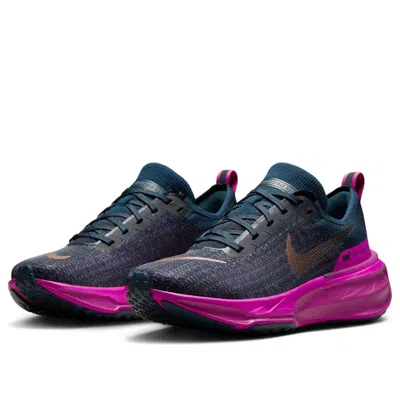 Nike (wmns)  Zoomx Invincible 3 'armory Navy Hot Fuchsia' In Purple