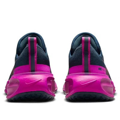 Nike (wmns)  Zoomx Invincible 3 'armory Navy Hot Fuchsia' In Purple