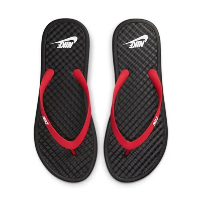 Nike On Deck Flip Flop 'black University Red' In Multi