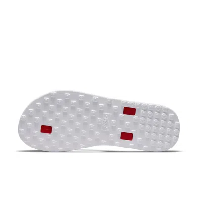 Nike On Deck Flip Flop 'black University Red' In Multi