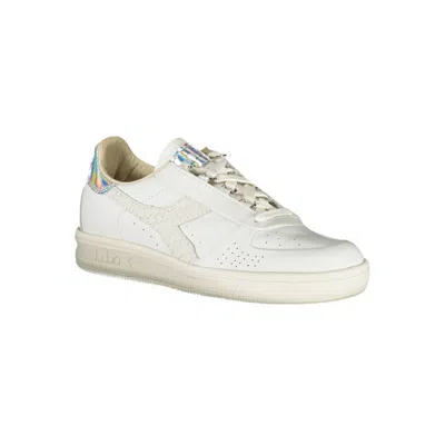 Diadora White Fabric Sneaker In White