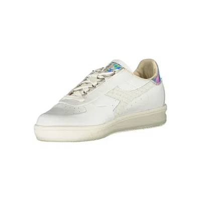 Diadora White Fabric Sneaker In White