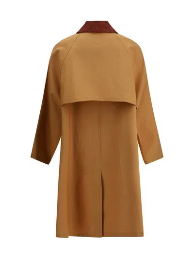 Prada Coats In Brown