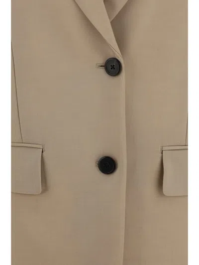 Prada Blazers & Vests In Gray
