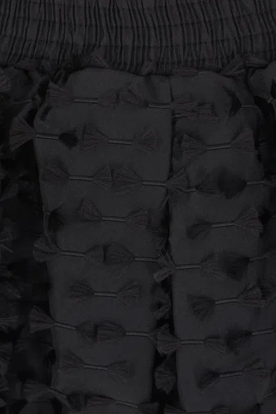 Cecilie Bahnsen Pleated Skirt In Black