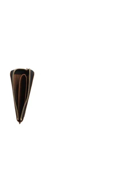Comme Des Garçons Small Zip Wallet In Black