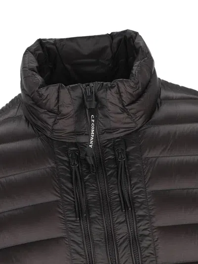 C.p. Company D.d. Shell Goggle Down Jacket In Black