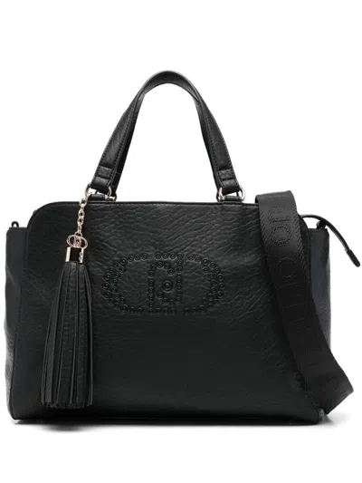 Liu •jo Tassel-detail Tote Bag In Black