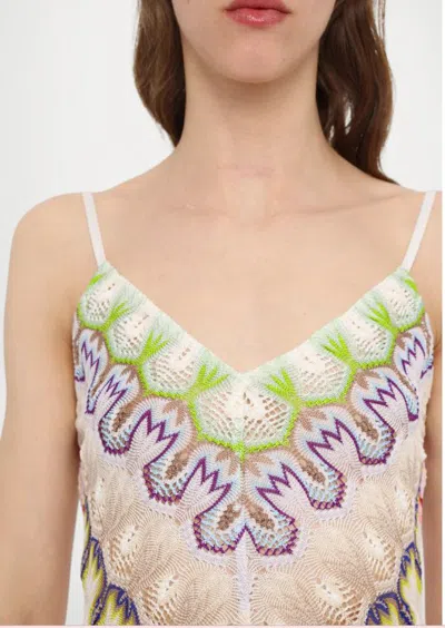 Missoni Geometric Tank Top In Multi