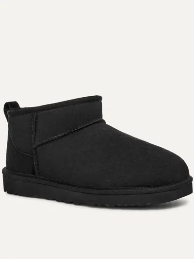 Ugg Australia Classic Ultra Mini Boots In Black