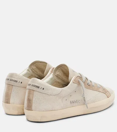 Golden Goose Sneaker Super Star Platinum/beige In Neutral