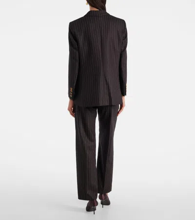 Blazé Milano Wool-cashmere Everynight Double-breasted Blazer In Black