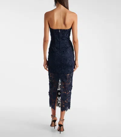 Rotate Birger Christensen Dress Rotate Woman Color Blue In Blue