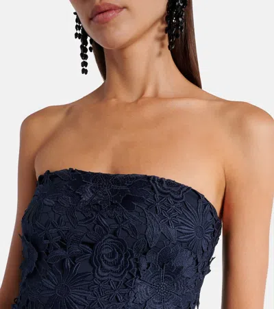 Rotate Birger Christensen Dress Rotate Woman Color Blue In Blue