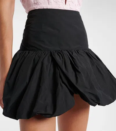 Rotate Birger Christensen 'mini Balloon' Skirt In Black