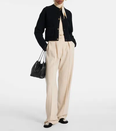 FLOATY刺绣平底鞋