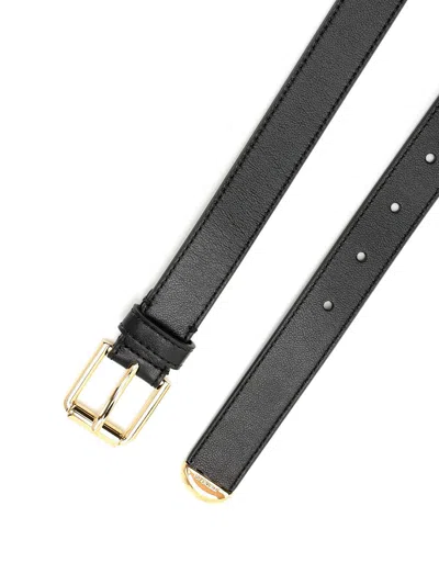 Givenchy 25mm Voyou Metal Tip Belt Commercial Belts Black