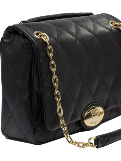 Burberry Quilted Chain Strap Crossbody Bag With Gold-tone Hardware