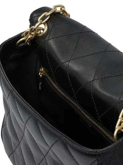 Burberry Quilted Chain Strap Crossbody Bag With Gold-tone Hardware