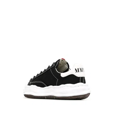 Miharayasuhiro Maison Mihara Yasuhiro Black Canvas Blakey Low-top Sneakers Men
