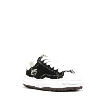 Miharayasuhiro Maison Mihara Yasuhiro Black Canvas Blakey Low-top Sneakers Men