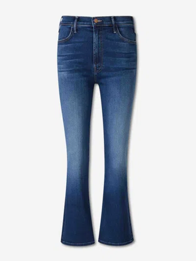 Mother The Hustler Ankle Jeans Corner Piece In Blue