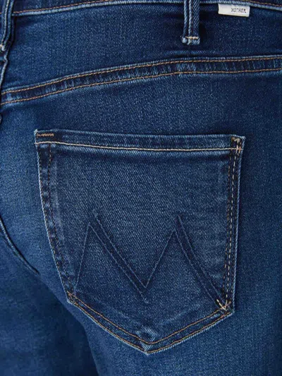 Mother The Hustler Ankle Jeans Corner Piece In Blue
