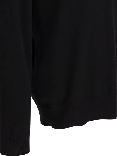 Alexander Mcqueen Cachemire Sweater In Black