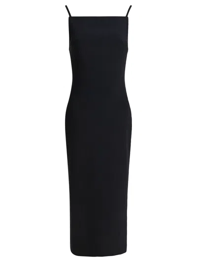 Givenchy Abito In Cady Nero Donna In Black