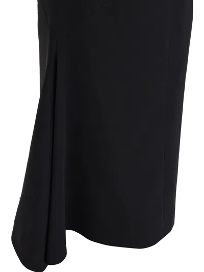 Givenchy Abito In Cady Nero Donna In Black