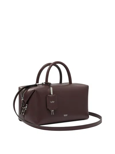 Max Mara Cross-body Bag With Detachable Strap And Top Handle In Red