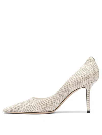 Jimmy Choo 85mm Love Snakeskin-effect Pointed-toe Pumps