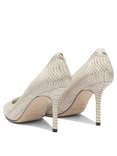 Jimmy Choo 85mm Love Snakeskin-effect Pointed-toe Pumps