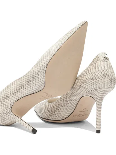 Jimmy Choo 85mm Love Snakeskin-effect Pointed-toe Pumps