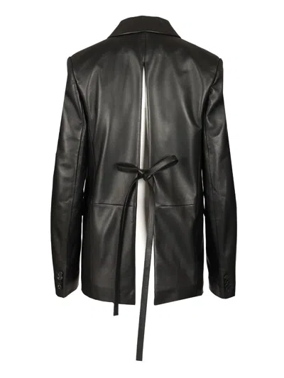 Loewe Lambskin Nappa Jacket Jackets Black