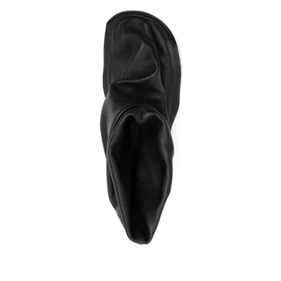 Camper X Issey Miyake Peu Form Calf Leather Boots In Black