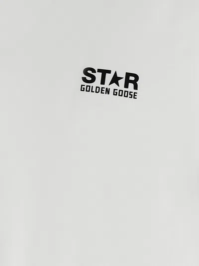 Golden Goose Logo T-shirt White/black In White