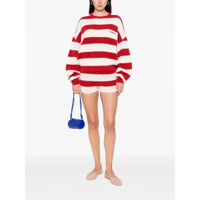 Fiorucci Striped Crew-neck Jumper In Multi
