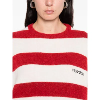 Fiorucci Striped Crew-neck Jumper In Multi