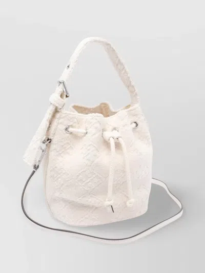 Tory Burch Textured Fabric Shoulder Bag With Adjustable Strap