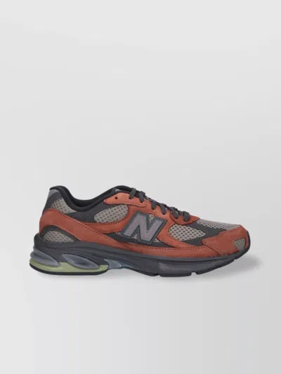 New Balance Low Top Sneakers With Mesh Panels And Rubber Outsole In Multi