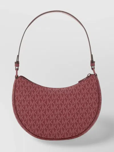 Michael Kors Shoulder Bags With Adjustable Strap And Top Handle In Red