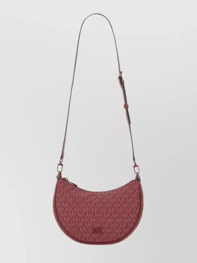 Michael Kors Shoulder Bags With Adjustable Strap And Top Handle In Red