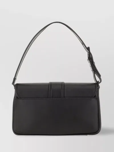 Michael Kors Crossbody Bag With Adjustable Strap And Buckle Detail In Black