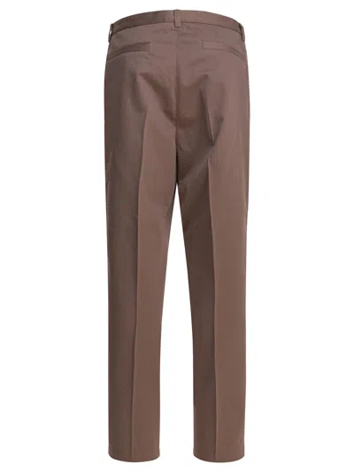 Brunello Cucinelli Tailored Trousers With Back Pockets And Belt Loops