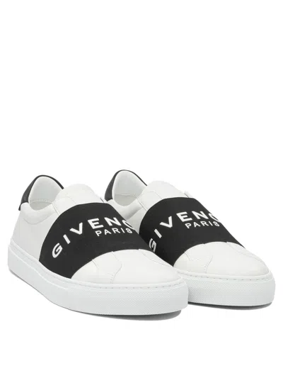 Givenchy Urban Street Sneakers In Leather With Elastic Band