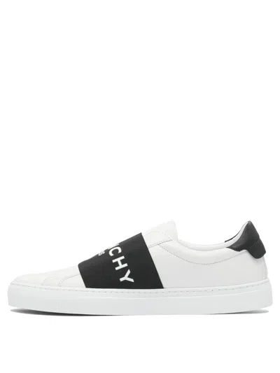 Givenchy Urban Street Sneakers In Leather With Elastic Band