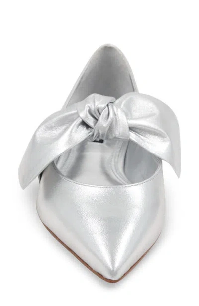 Bcbg Max Azria Prely Pointed Toe Flat In Neutral